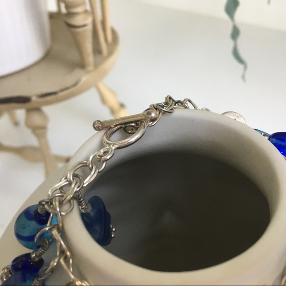 Vintage bead charm bracelet - Picture 5 of 5